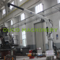 1T6M Small Marine Stiff Boom Yacht Deck Use Cargo Crane With Hydraulic Luffing